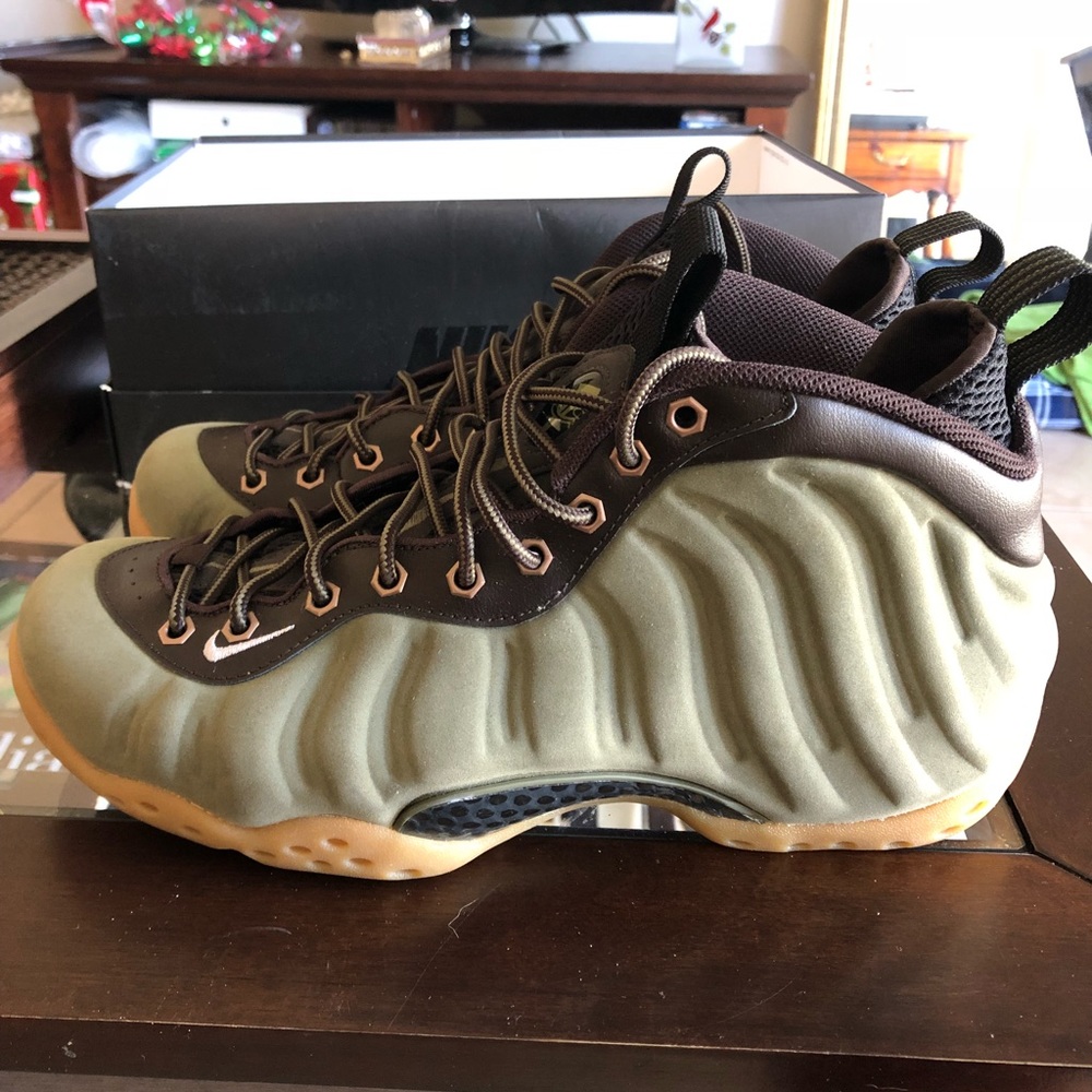 Nike olive Foamposite